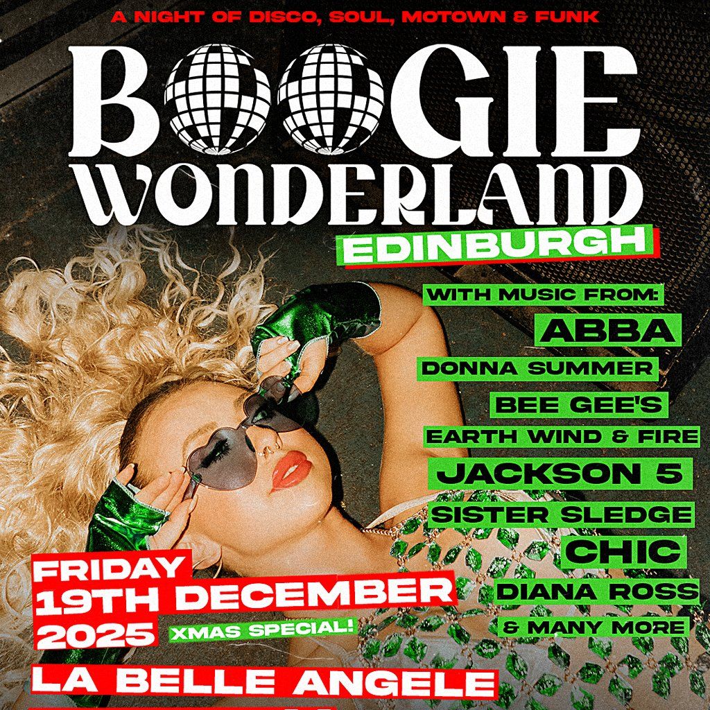 Boogie Wonderland: Edinburgh December 19th