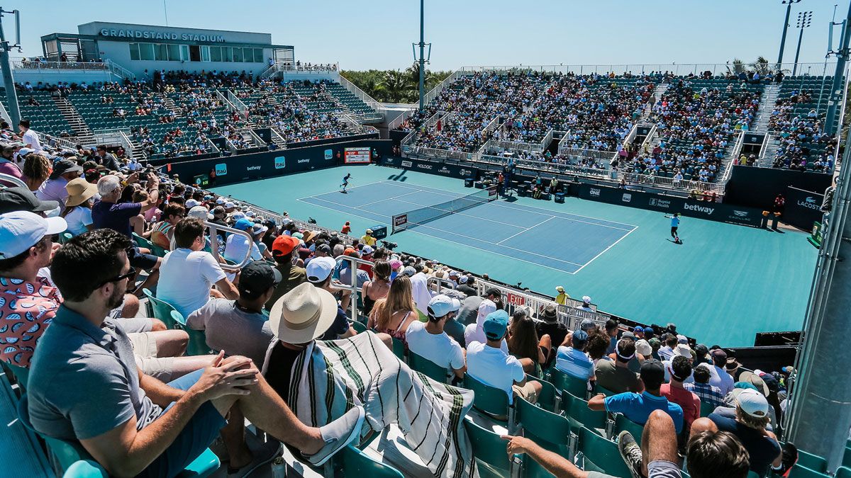 Miami Open Tennis: Grandstand - Session 2