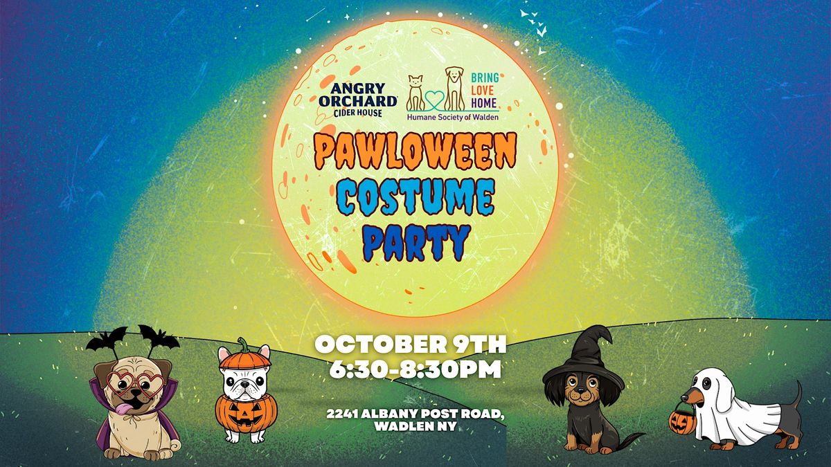 Pawloween Costume Party at Angry Orchard Cider House, Walden on 9th ...