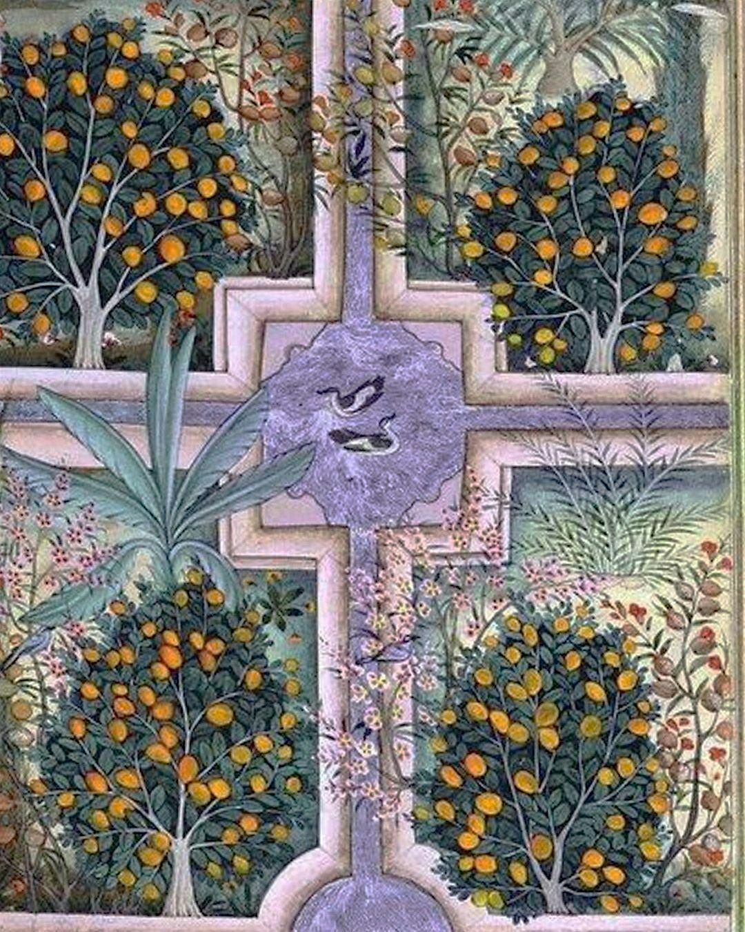 The Islamic Garden: Geometry, Paradise and the Chahar Bagh