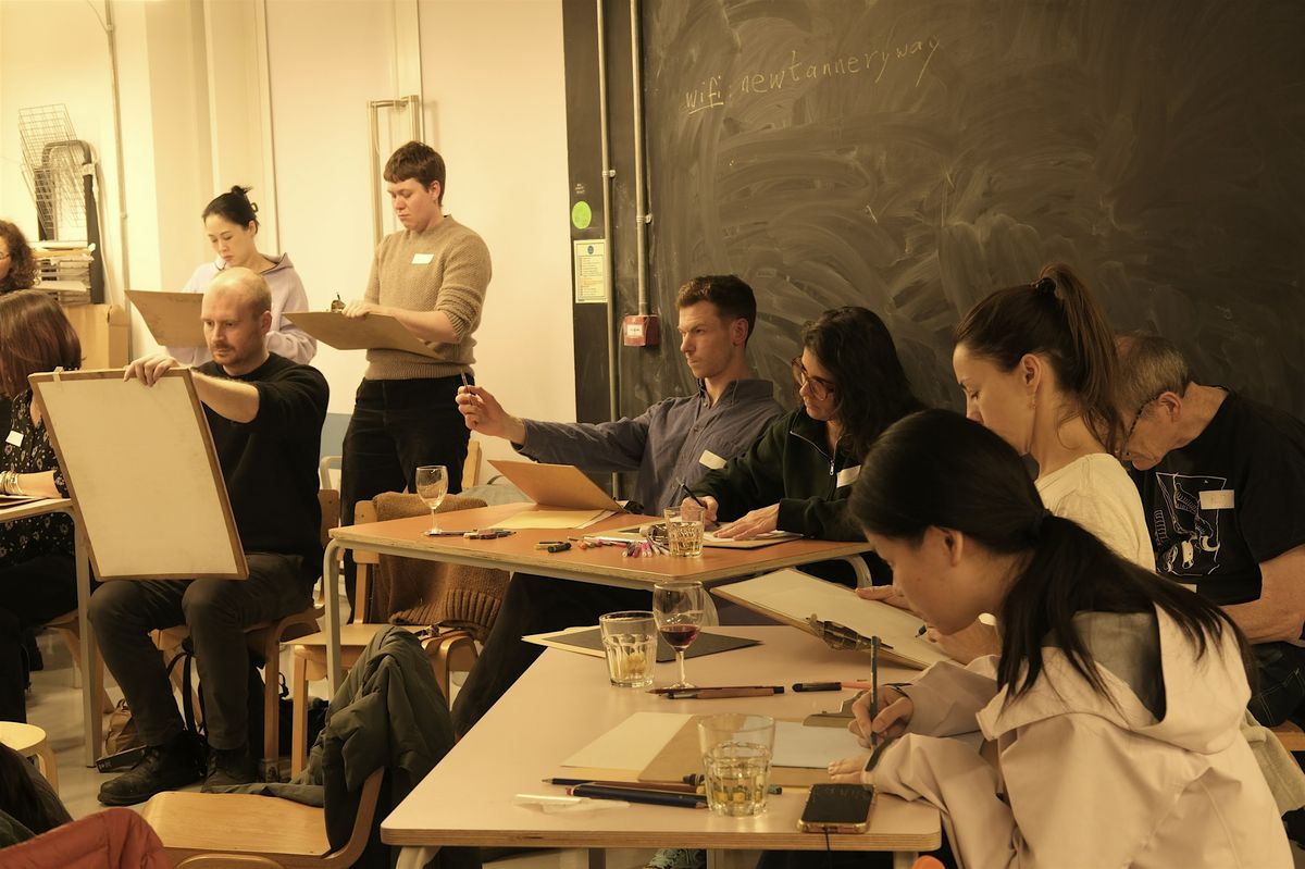 EM * DR Life Drawing} Portraiture: Sketching Faces, Stories & Expression