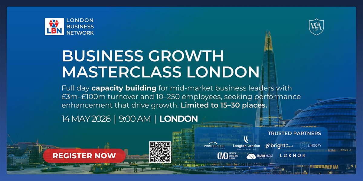 Executive Leadership Masterclass by London Business Network\u201311 Jun 2026