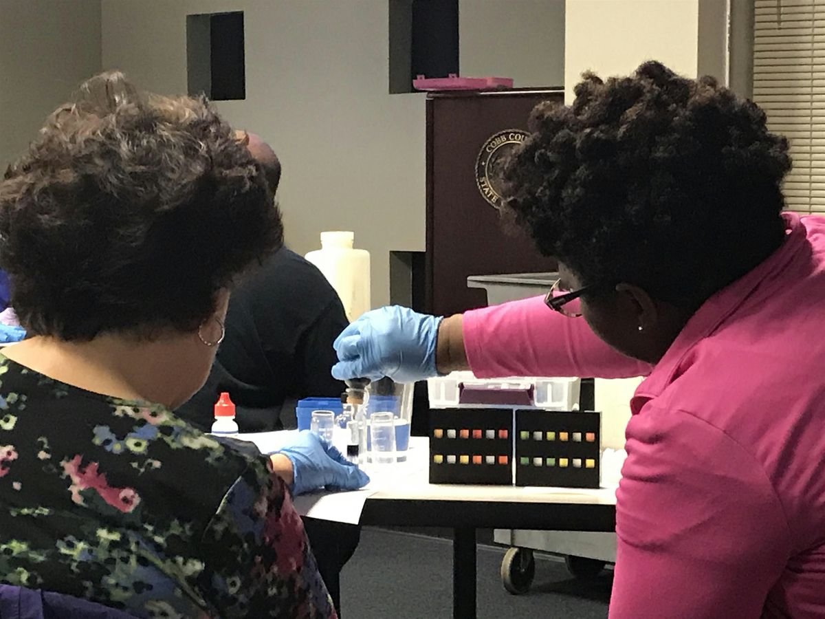 Georgia Adopt-A-Stream Chemical Monitoring Workshop