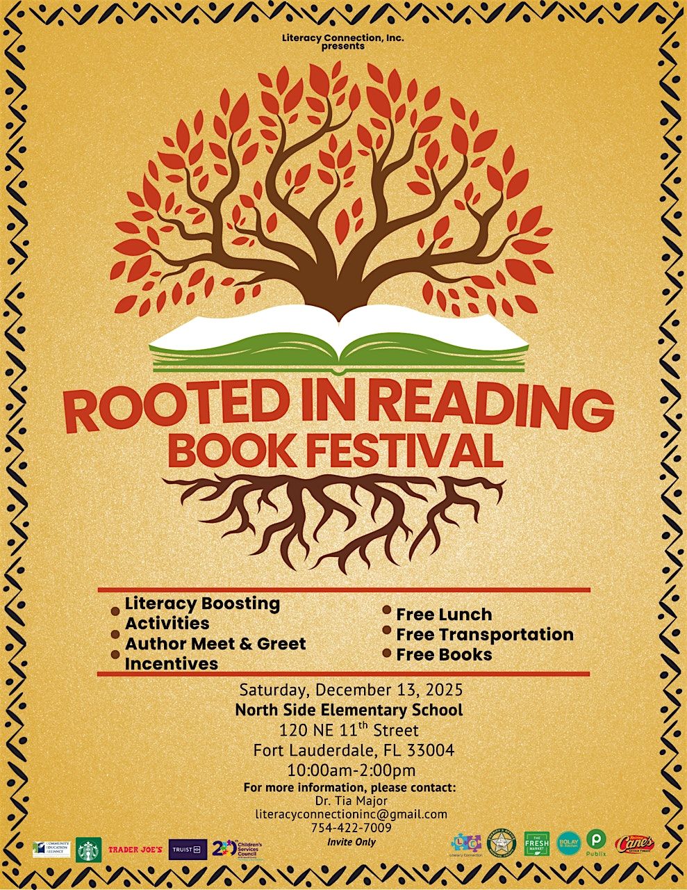 Third Annual Rooted in Reading Book Festival