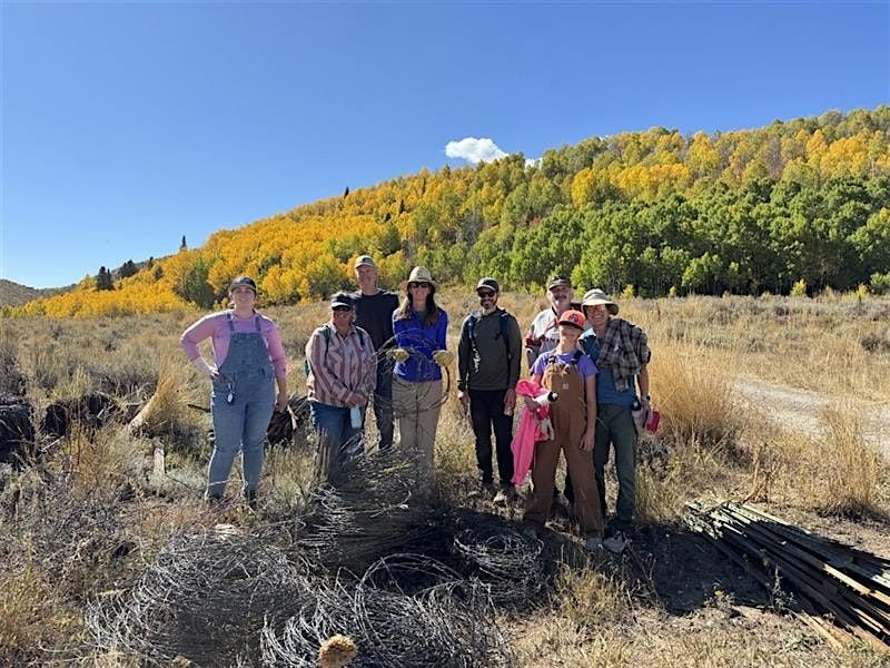 Thriving Land Thursdays: Barbed Wire Pull on the 910 Ranch