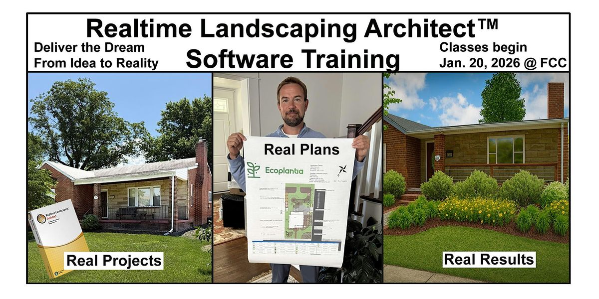 Realtime Landscaping Architect Software Training