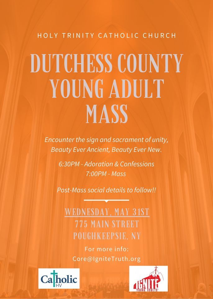 Dutchess County Young Adult Mass & Social!