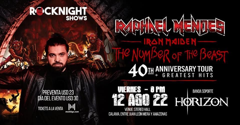 Raphael Mendes. Iron Maiden - The Number Of The Beast. 40th Anniversary + Greatest Hits