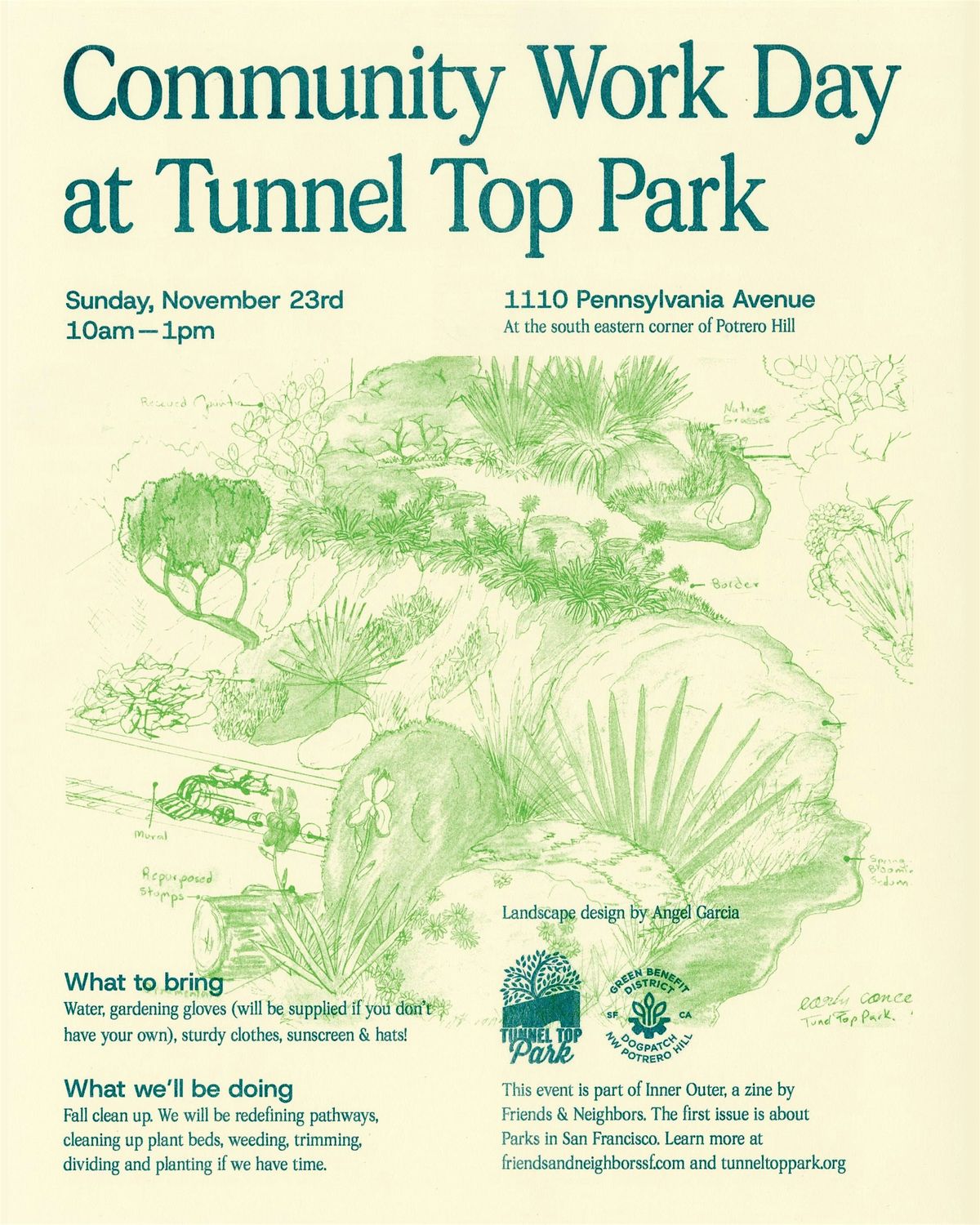 Community Work Day at Tunnel Top Park
