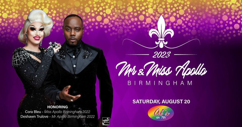 Mr. and Miss Apollo Birmingham 2023 Pageant at Al's On Seventh ...