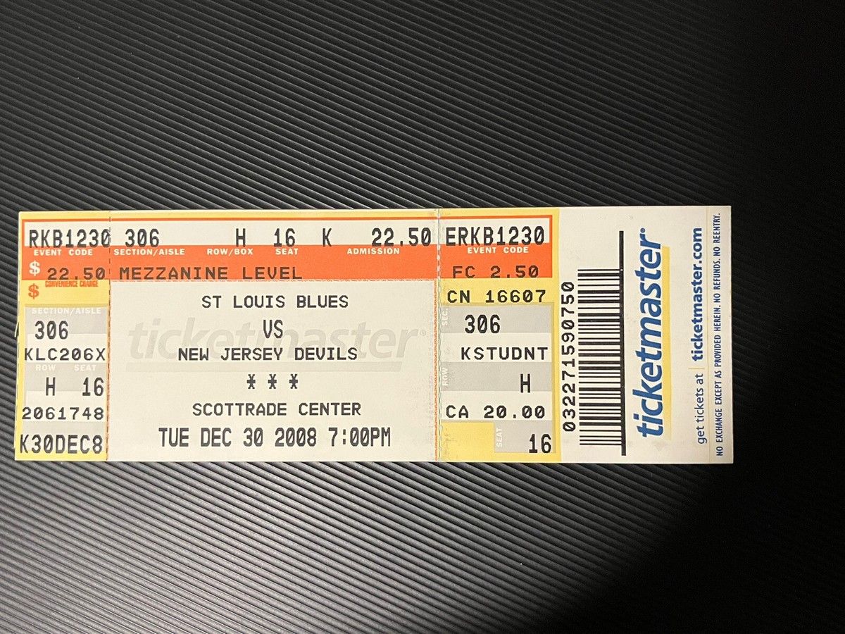 St. Louis Blues at New Jersey Devils Tickets
