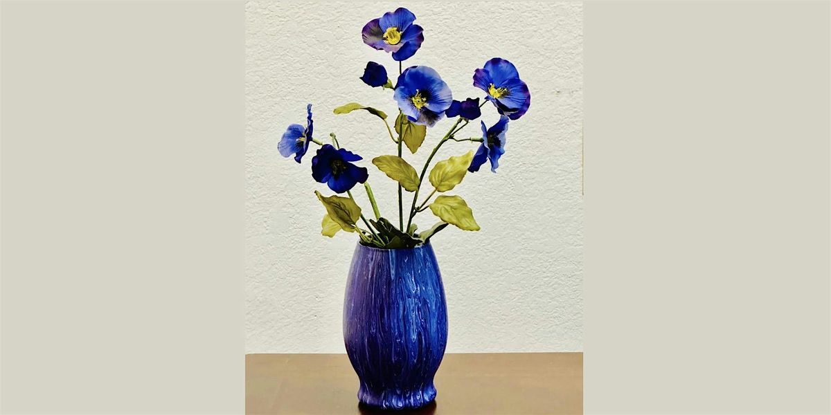 Workshop | Acrylic Pour \u2022 Vase | Art-A-Fair