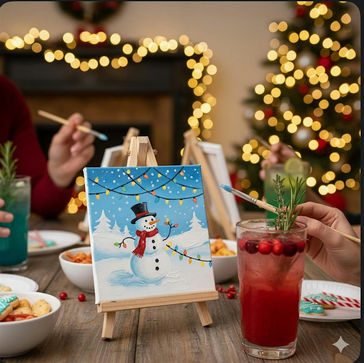 Paint, Sip, and Be Merry