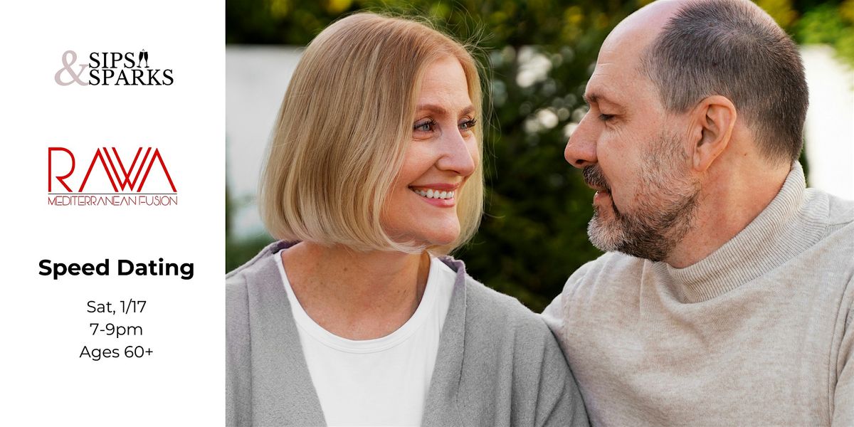 Speed Dating Ages 60+ in New Haven, CT at RAWA