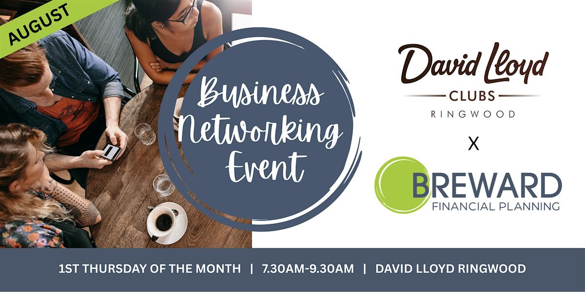 The Business Networking Event at David Lloyd Ringwood January '26