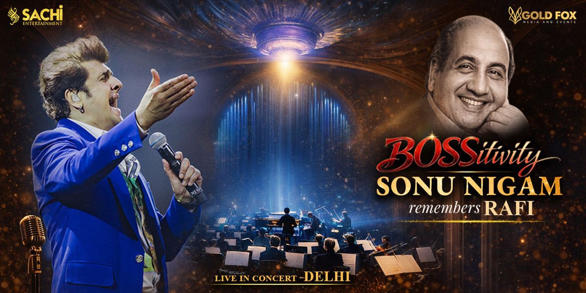 Dc Rafi BOSSITIVITY SONU NIGAM REMEMBERS RAFI - Delhi at Yashobhoomi Convention ...
