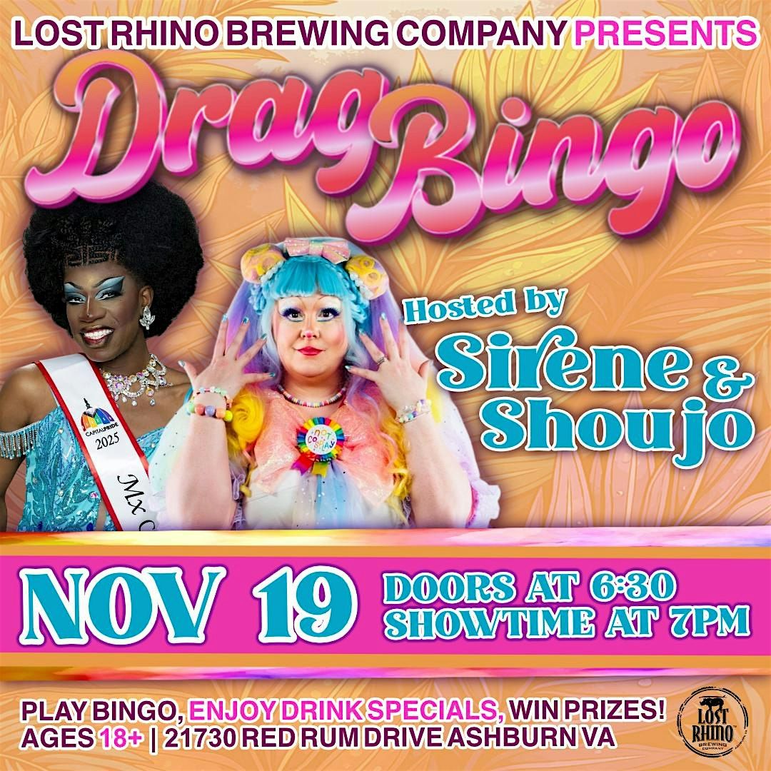 Drag Bingo at Lost Rhino!