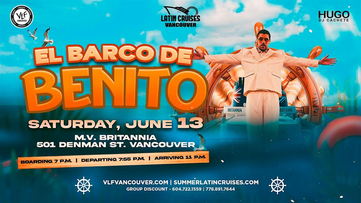 Latin Cruises 2 | Barco de BENITO Boat Party 2026