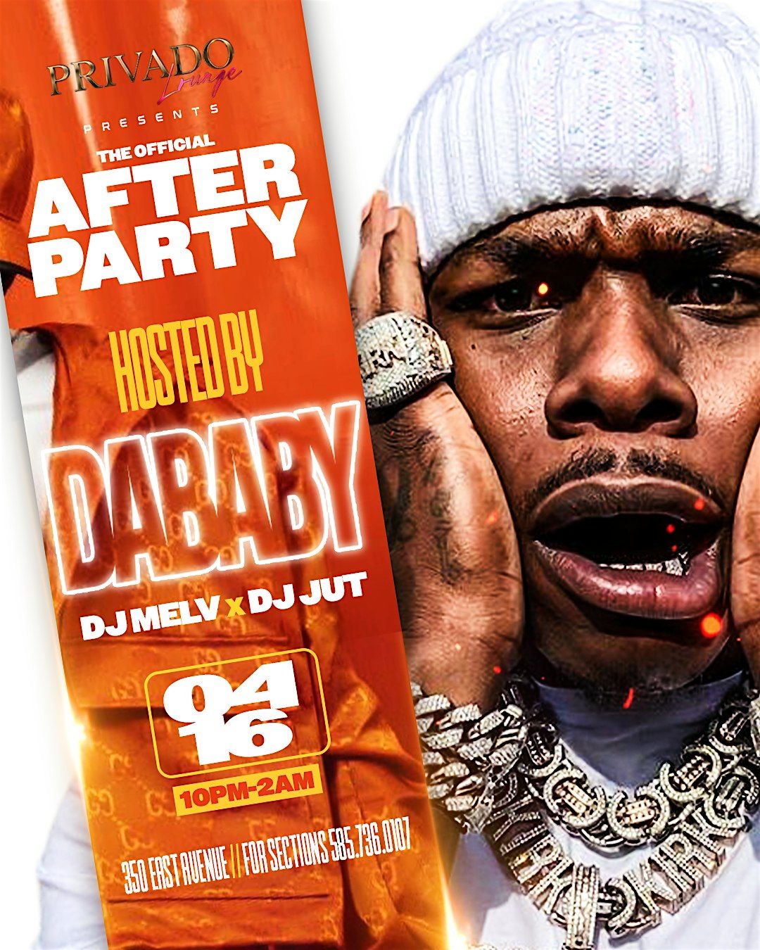 THE OFFICIAL AFTER PARTY WITH DABABY at Privado Lounge, Rochester on ...