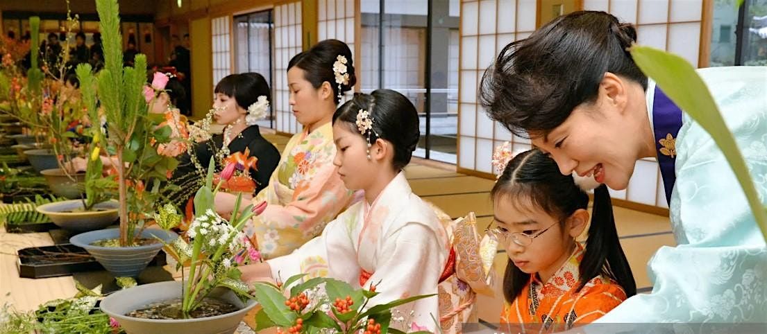 Invitation to Ikenobo Ikebana -  Special Workshop - Hatsuike