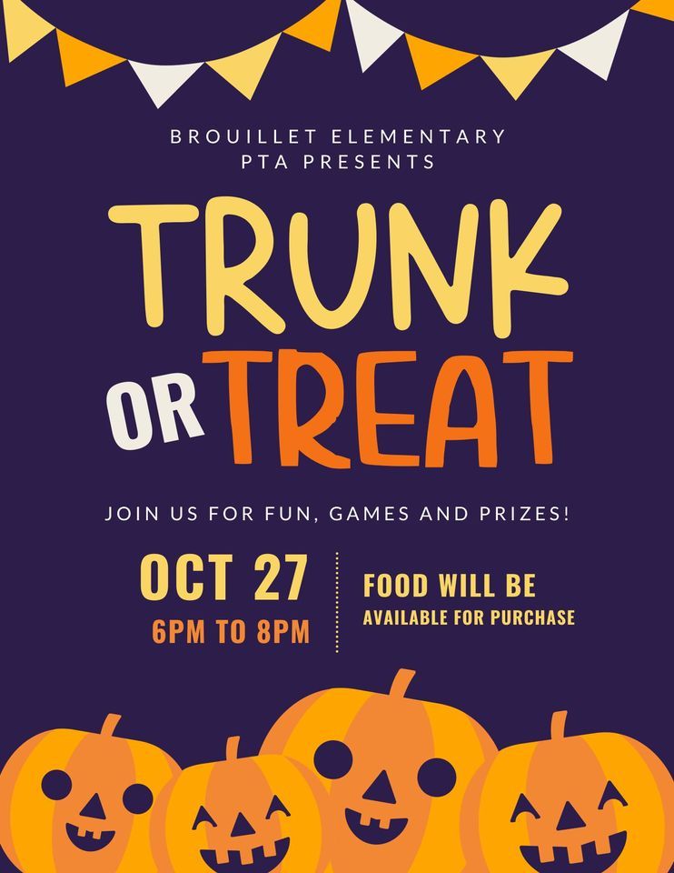 Trunk or Treat | Brouillet Elementary, Summit, WA | October 27, 2023