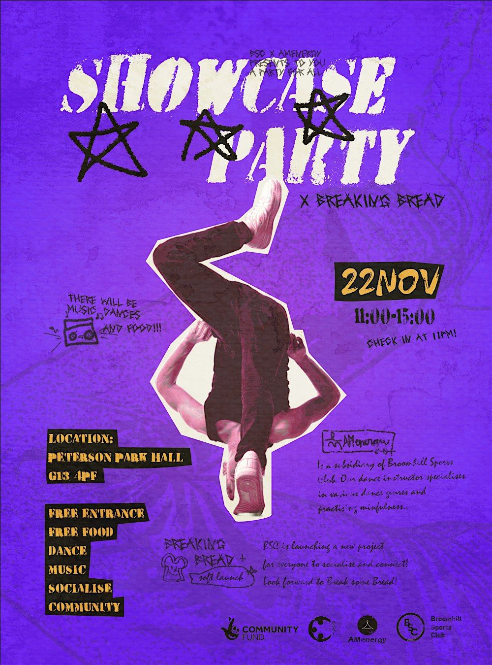 AMenergy Kpop Dance Showcase Party x Breaking Bread Project Soft Launch