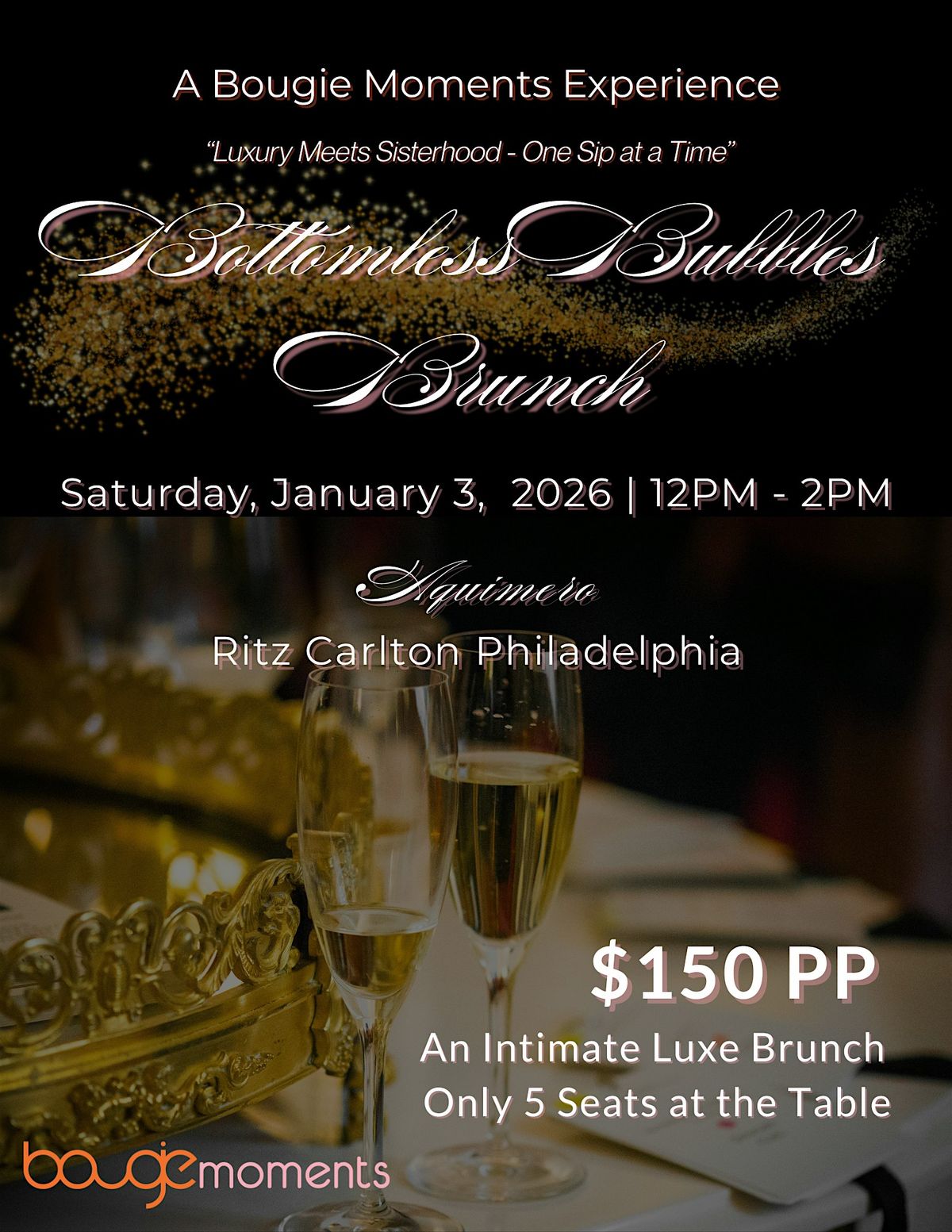 Bougie Moments: Bottomless Bubbles Brunch
