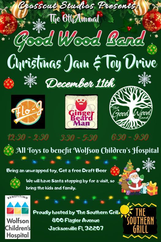 6th Annual Good Wood Band Christmas Jam & Toy Drive