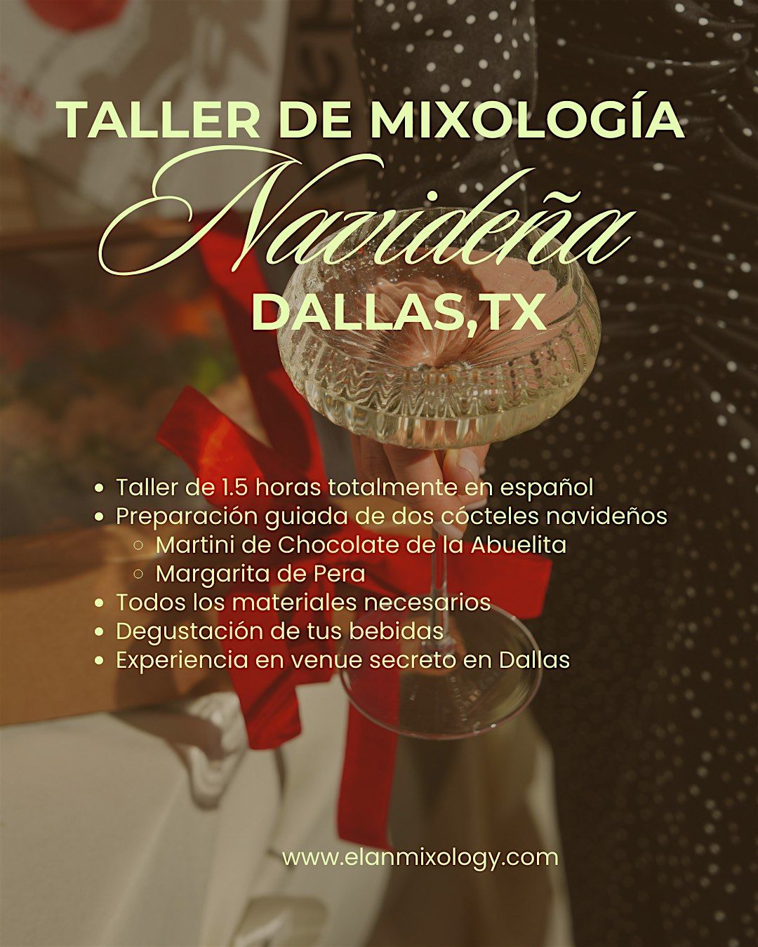 Taller de Mixolog\u00eda: Edici\u00f3n Navide\u00f1a