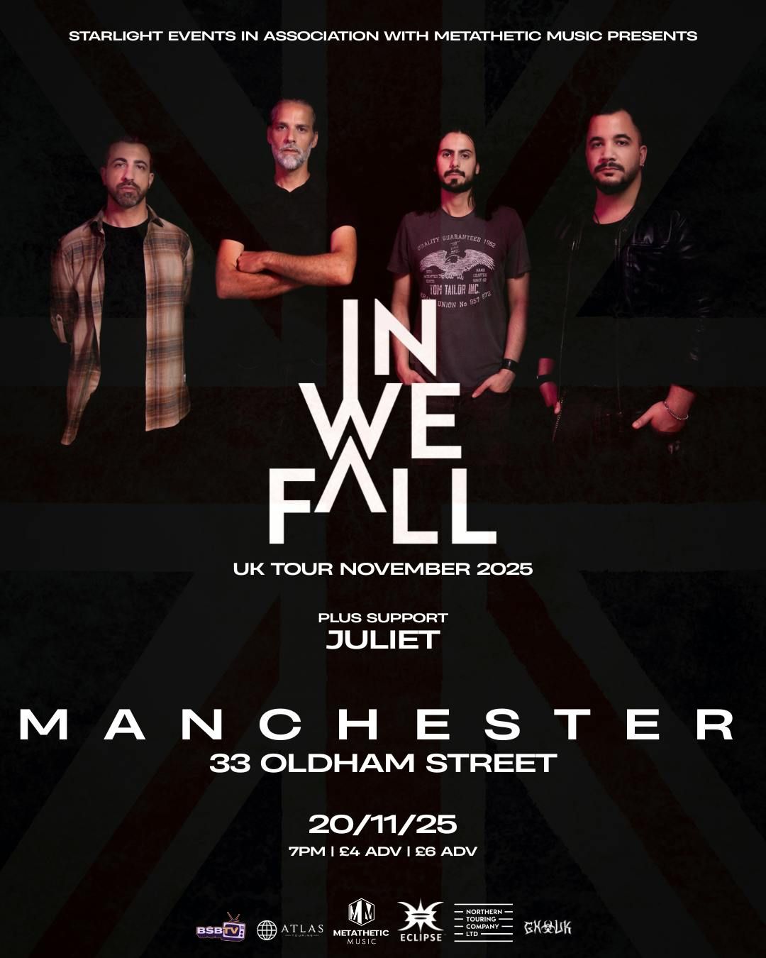 IN WE FALL @ 33 oldham street