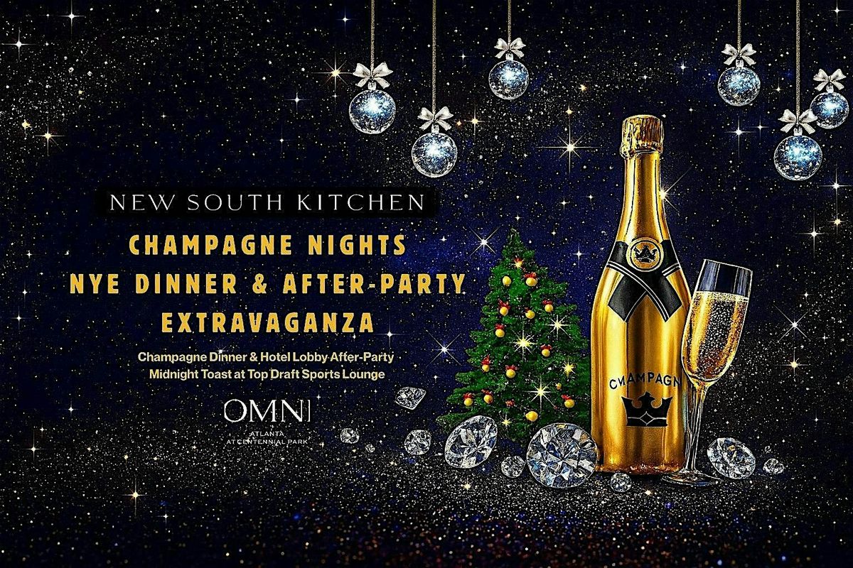 Champagne Nights: NYE Dinner & After-Party Extravaganza