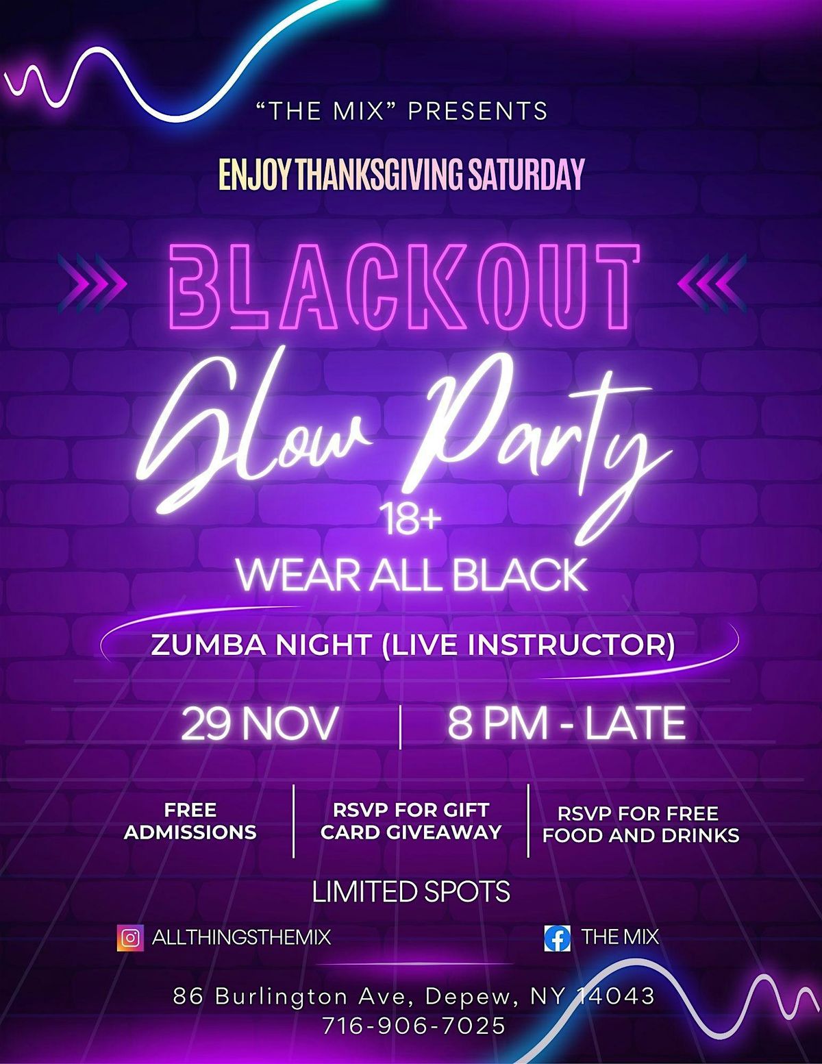 BLACKOUT GLOW PARTY