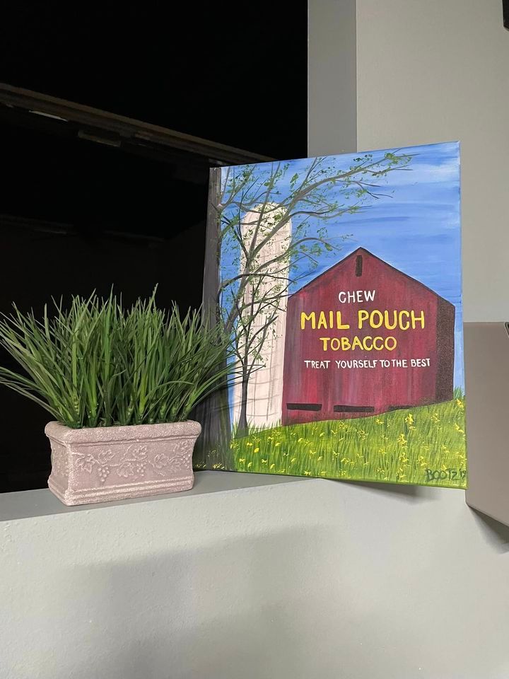 Mail Pouch Barn Canvas Class with Connie Claytopia, Erie, PA