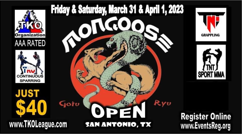 2023 Mongoose Open (TKO and TNT Grappling) Hilton Garden Inn San