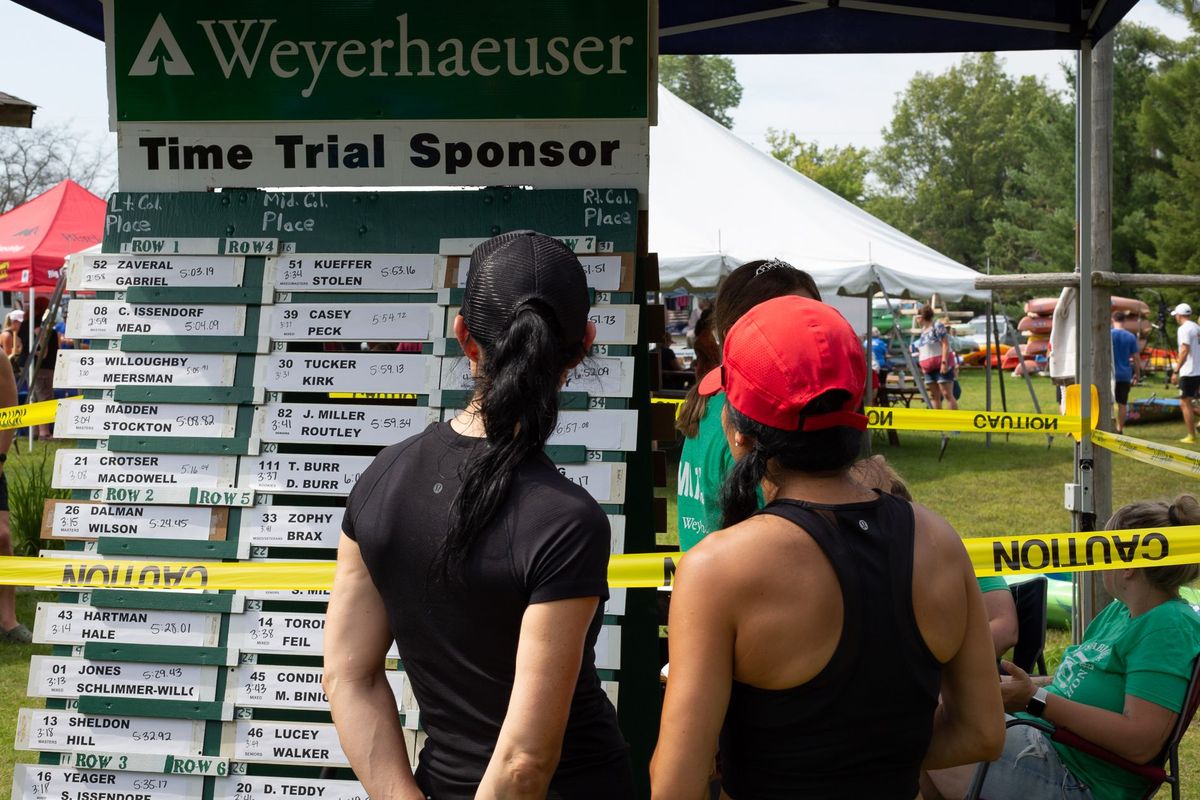 Consumers Energy 76th AuSable River Canoe Marathon Sprints for