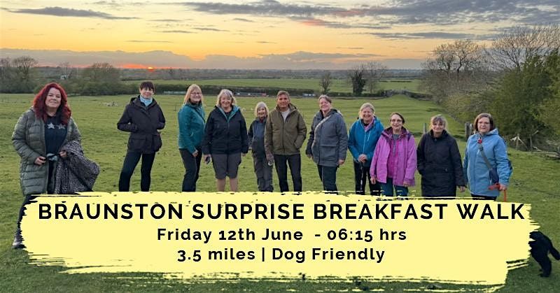 BRAUNSTON SURPRISE BREAKFAST WALK | 3.5 MILES | NORTHANTS