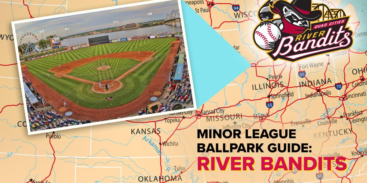 Parking Cedar Rapids Kernels at Quad Cities River Bandits