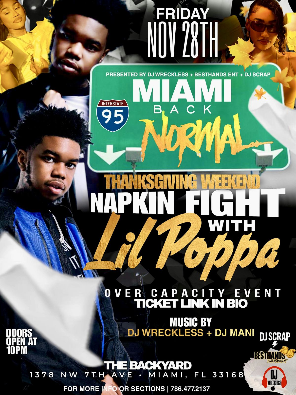 MIAMI BACK NORMAL (LIL POPPA)