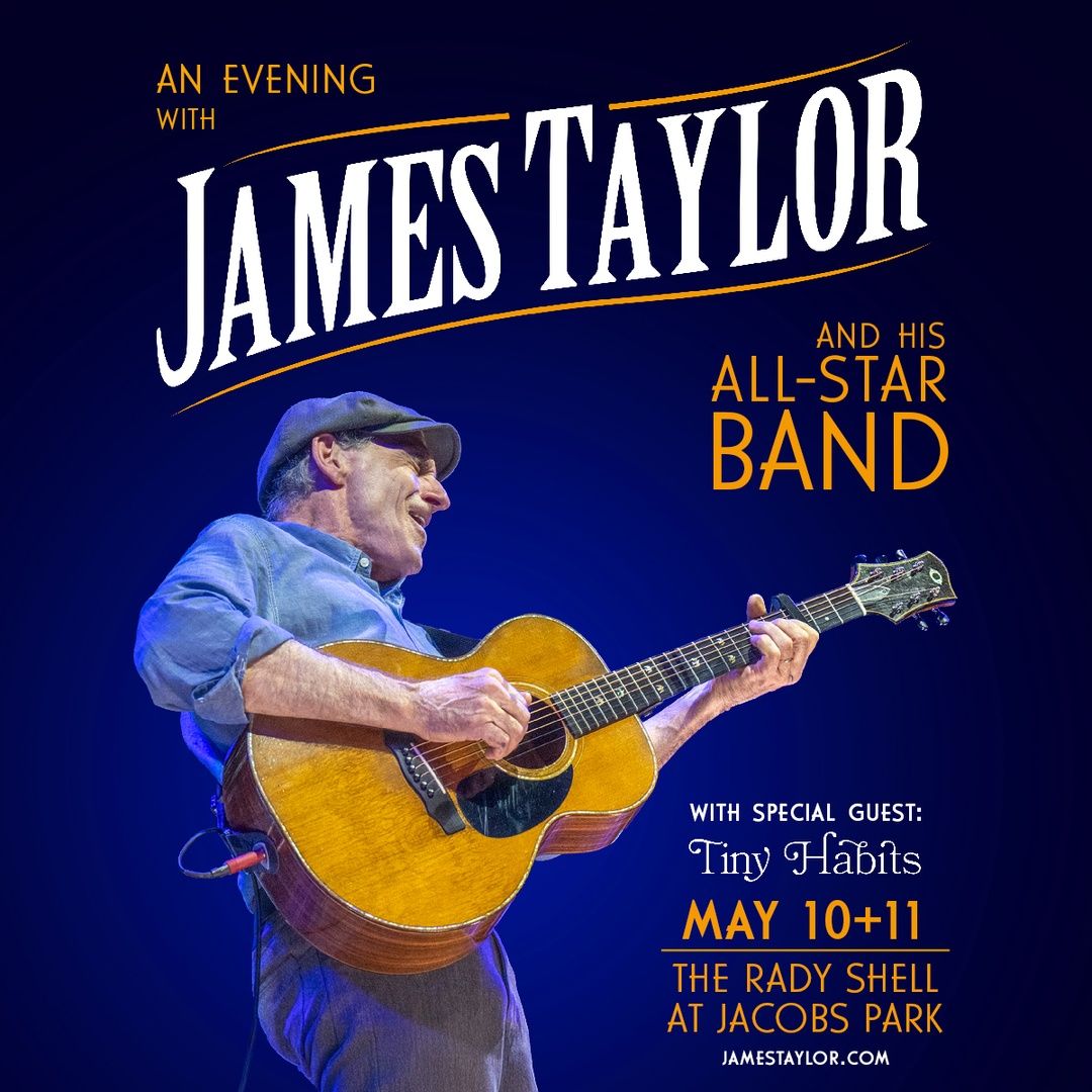 James Taylor at The Rady Shell at Jacobs Park | The Rady Shell at ...