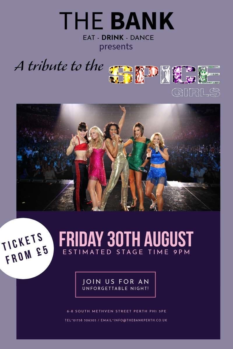 Tribute Night To Spice Girls