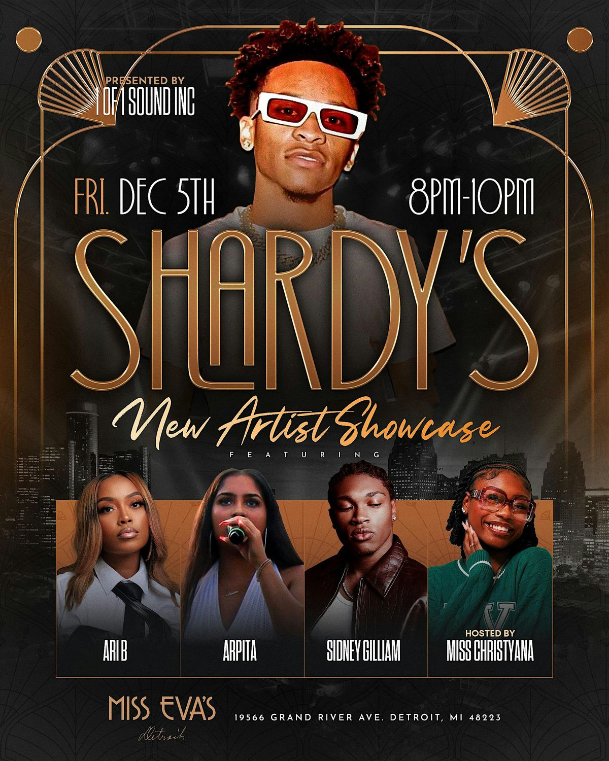 SHARDY'S NEW ARTIST SHOWCASE