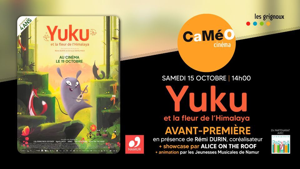 Yuku Et La Fleur De L'himalaya Yuku et la fleur de lHimalaya | Avant-Première + showcase Alice on the