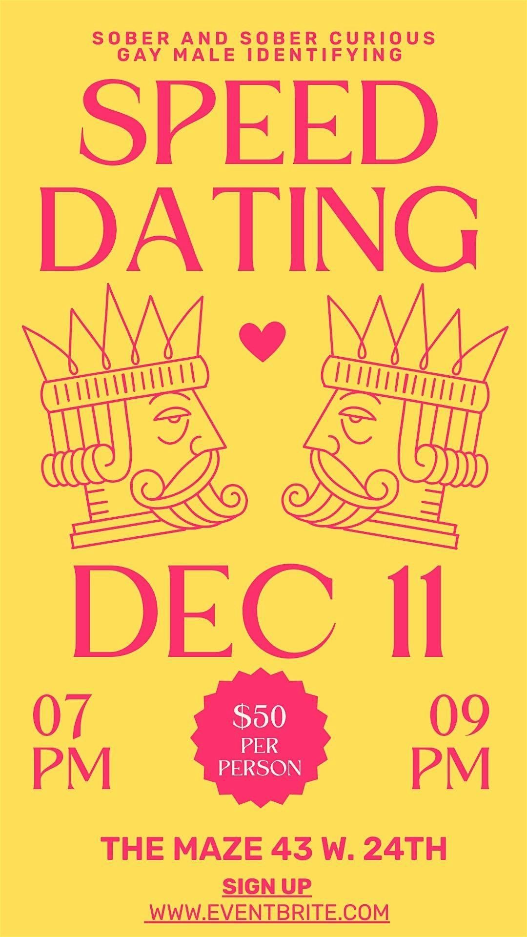 Sober & Sober Curious Gay Male Indentfying Sober Dating Event