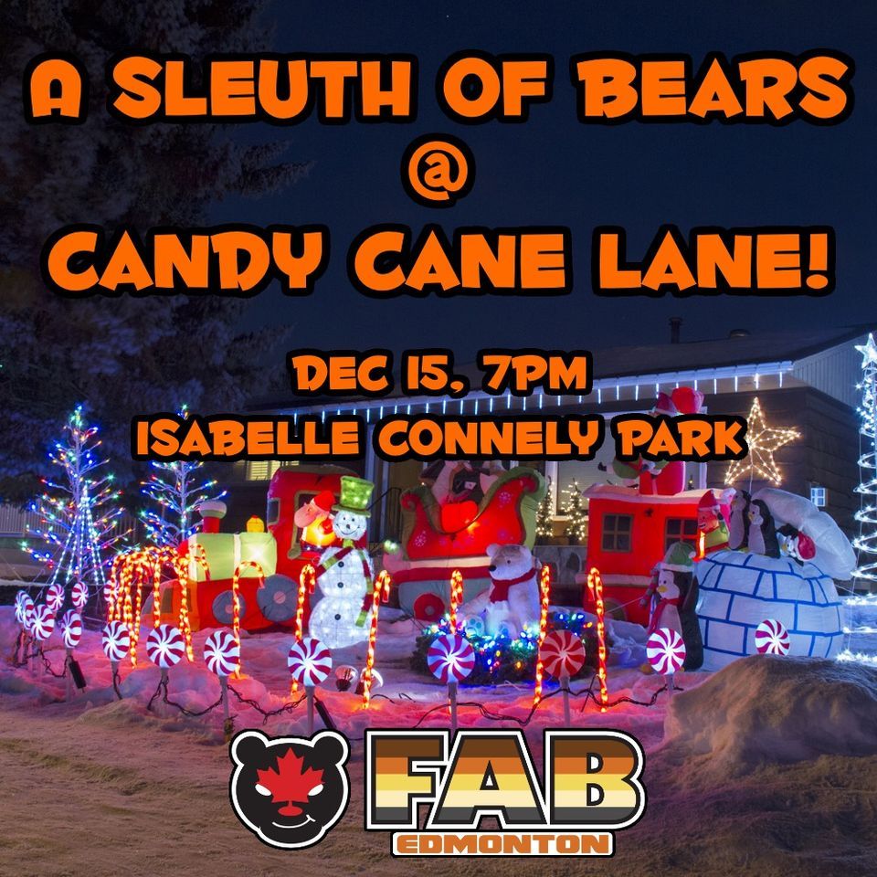 A Sleuth of Bears Candy Cane Lane! 9674 148 St NW, Edmonton, AB T5N