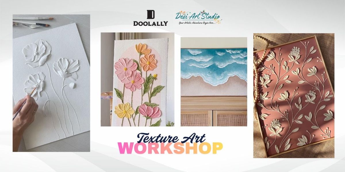 Texture art Workshop - Desi Art Studio