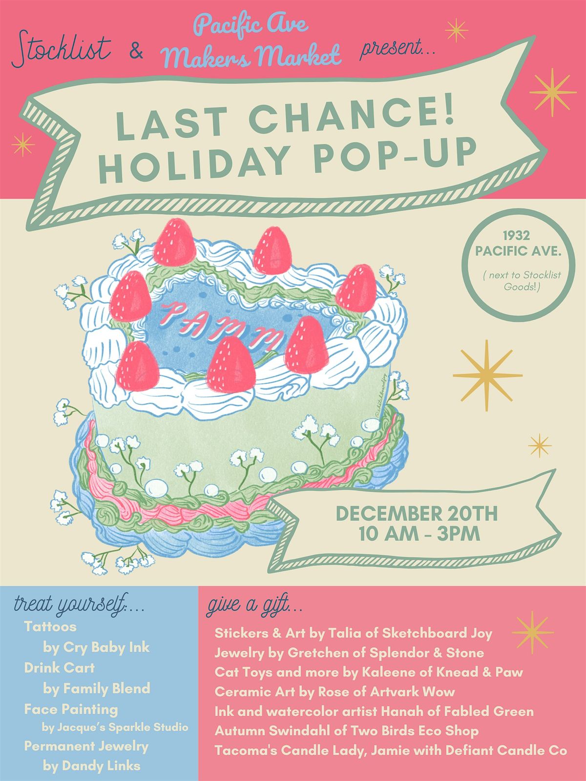 Last Chance Holiday Pop Up