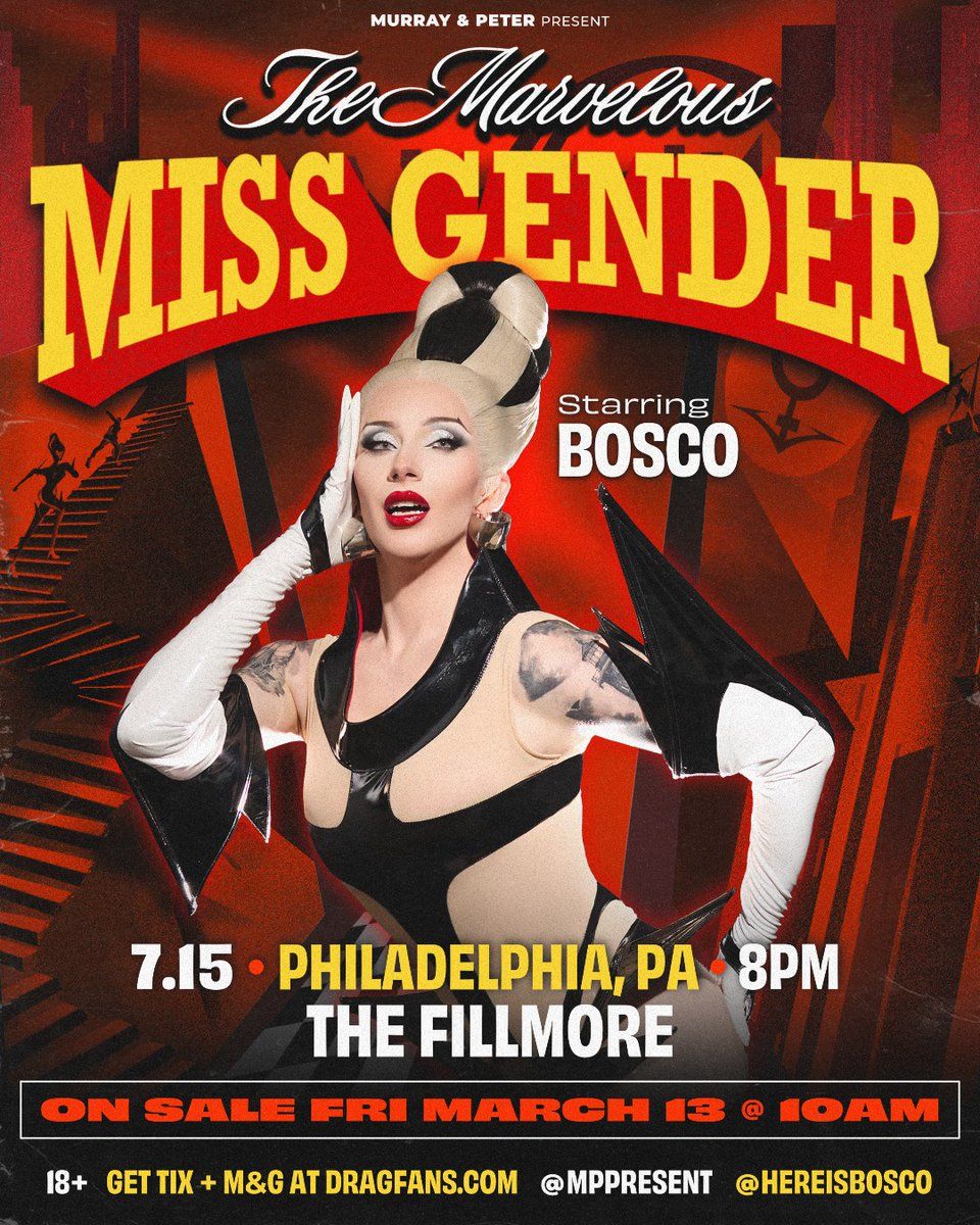 Bosco - The Marvelous Miss Gender at The Civic Theatre