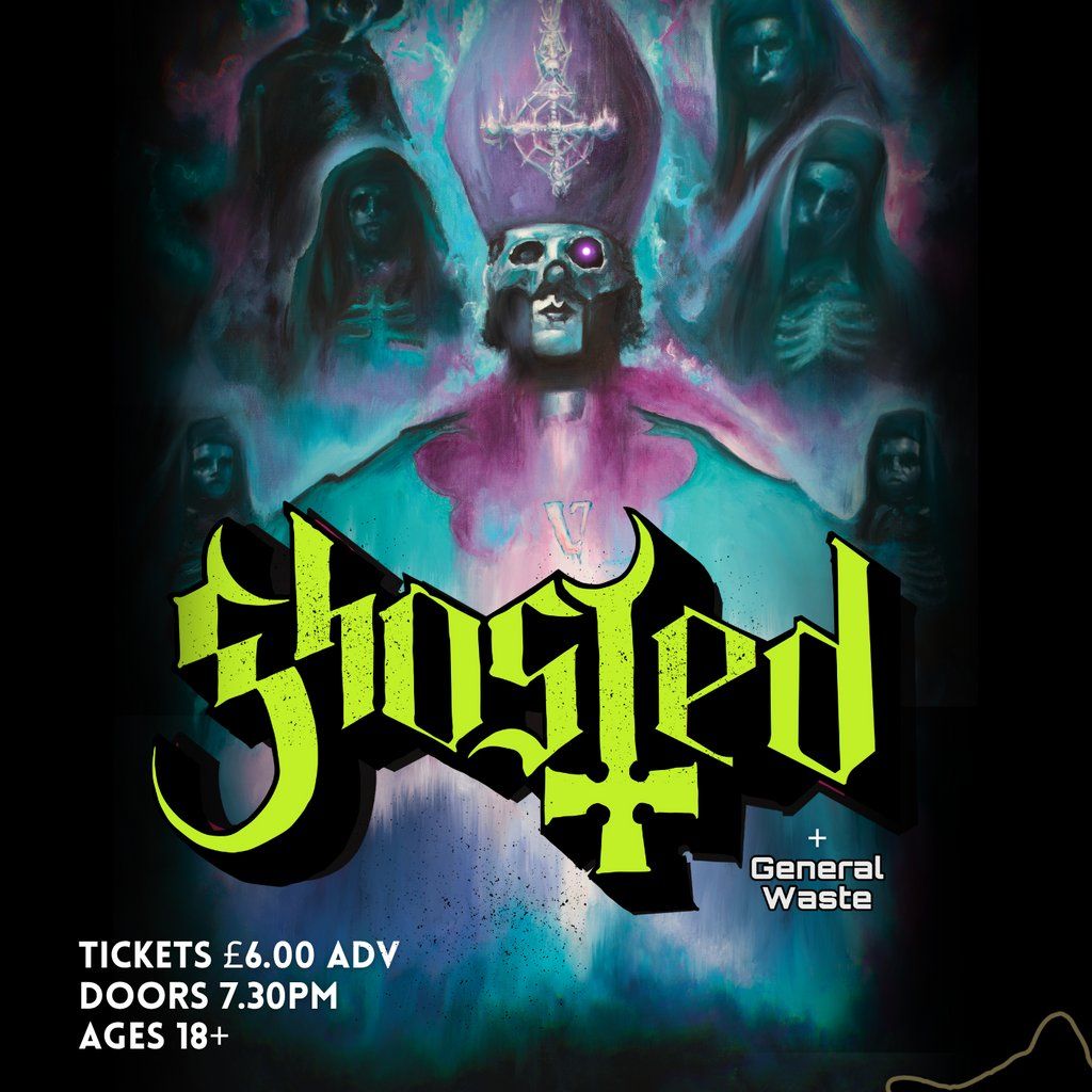 GHOSTED - Ghost tribute @ Black Cat, Bridgend