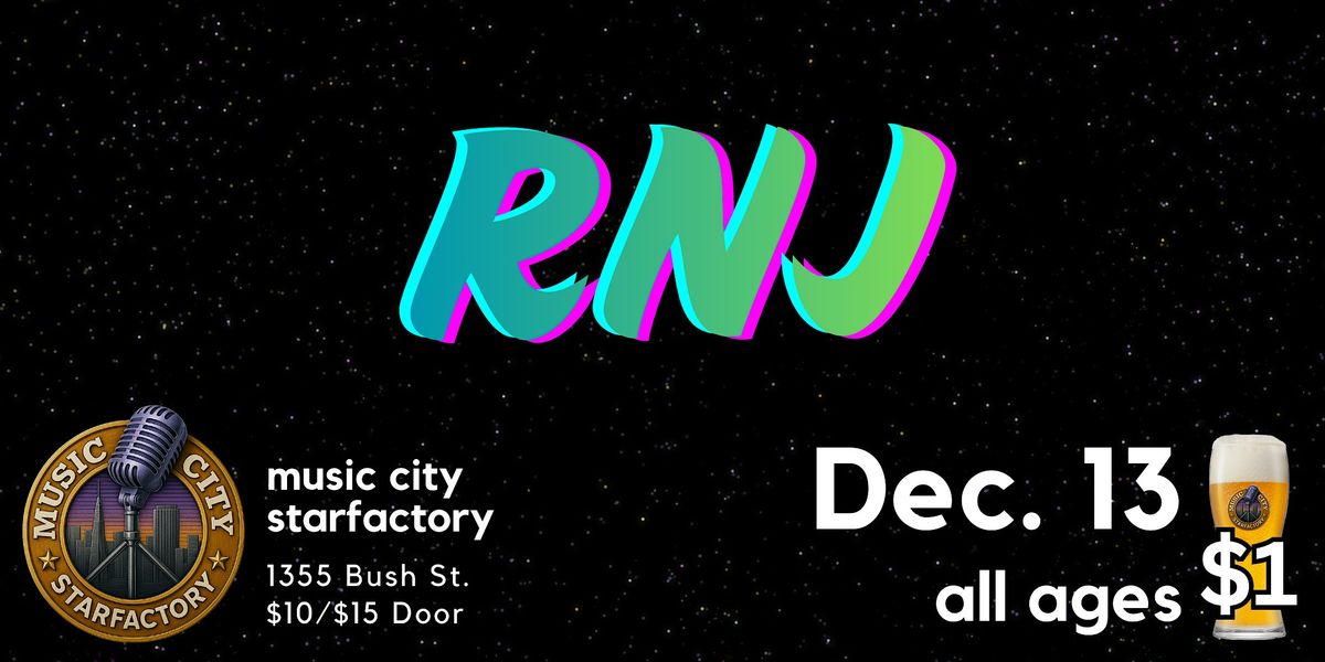 RNJ - Live at Music City Starfactory