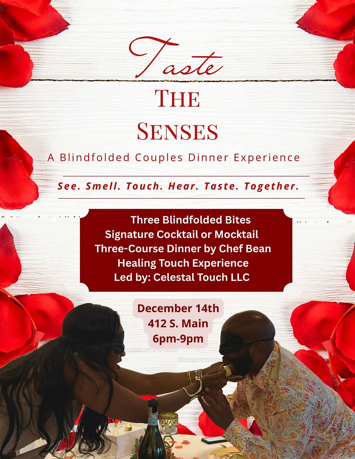 Taste the Senses: A Blindfolded Couples Experience